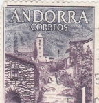 Stamps Andorra -  PUEBLO DE CANILLO