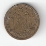 monedas de Europa - Espa�a -  1 pta Franco 1953 (*1963) RC