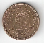 monedas del Mundo : Europa : Espa�a :  2,50 ptas Franco 1953 (*1954) EBC