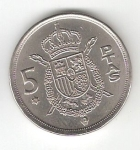 monedas de Europa - Espa�a -  5 ptas Juan Carlos I 1975 (*1976) EBC