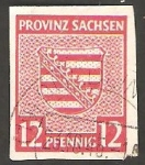 Stamps Germany -  6 - Escudo de armas