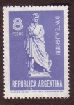 Sellos de America - Argentina -  Dante Alighieri