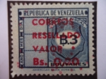 Sellos de America - Venezuela -  Timbre Nacional - Correos Reservado