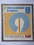 Stamps Venezuela -  Congreso Venezolano de Ingeniería - 1861 Colegio de Ingenieros de Venezuela.