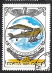 Sellos de Europa - Rusia -  Ier. Avión Steglau No.2 1912