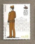Stamps Portugal -  200 Años Colegio Militar