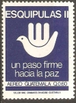 Stamps : America : Guatemala :  UN  PASO  FIRME  HACIA  LA  PAZ.  ESQUIPULAS  II