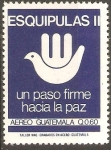 Sellos del Mundo : America : Guatemala : UN  PASO  FIRME  HACIA  LA  PAZ.  ESQUIPULAS  II