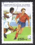 Stamps : Africa : Guinea :  Football