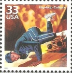 Stamps United States -  CELEBRAR  EL  SIGLO.   CULTURA  HIP-HOP.