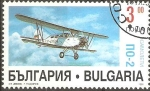Stamps Bulgaria -  AVIONES.  PO - 2