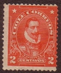 Stamps : America : Chile :  Pedro De Valdivia