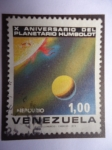Stamps Venezuela -  X Aniversario del Planetrio Humboldt - Mercurio