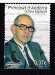 Stamps : Europe : Andorra :  Personaje  " Salvador Spriu "