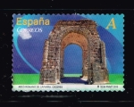 Stamps Spain -  Arcos y Puertas Monumentales.  Arco Romano de Cáparra, Cáceres. 