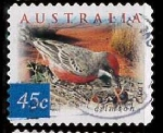 Stamps Australia -  CRIMSON CHAT