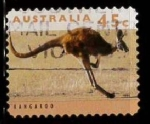 Sellos de Oceania - Australia -  KANGURO