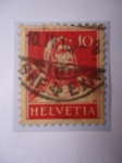 Stamps : Europe : Switzerland :  Helvetia - Guillermo Tell.