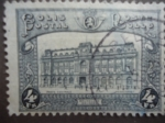 Stamps Belgium -  Edificio de Correos y Telégrafo, en Brucelas