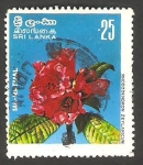 Sellos del Mundo : Asia : Sri_Lanka : Flor