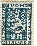 Stamps Finland -  10 º aniversario de la independencia