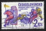 Stamps Czechoslovakia -  Campeonato de Europa de hockey sobre hielo 1978