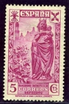 Stamps Spain -  Beneficencia. Historia del Correo