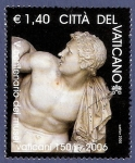 Stamps : Europe : Vatican_City :  VAT V centenario dei musei vaticani 1,40