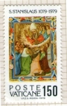 Stamps : Europe : Vatican_City :  1  S. EStanislao