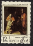 Stamps Russia -  REMBRANDT. Retorno del hijo pródigo.