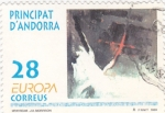 Stamps Andorra -  EUROPA- Ilustraciones
