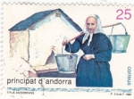 Stamps : Europe : Andorra :  TIPUS ANDORRANS