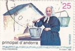 Stamps : Europe : Andorra :  TIPUS ANDORRANS