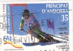 Stamps Andorra -  JOCS OLIMPICS D'HIVERN