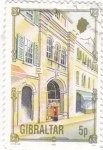 Stamps : Europe : Gibraltar :  FACHADA CONSISTORIAL