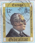 Stamps Gibraltar -  GUSTAVO BACARISAS- pintor gibraltareño