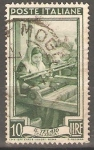 Stamps Italy -  TEJEDORA