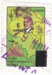 Stamps Costa Rica -  100 Años instituto geográfico nacional