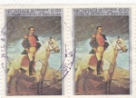 Stamps Nicaragua -  200 Aniversario nacimiento de Simón Bolívar