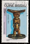 Sellos de Africa - Guinea Bissau -  cabezal de martin