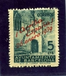 Stamps Spain -  Conmemoracion de la Liberacón de Barcelona