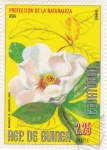 Sellos de Africa - Guinea Ecuatorial -  PROTECCIÓN DE LA NATURALEZA- MAGNOLIA