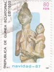 Stamps Equatorial Guinea -  NAVIDAD- 87