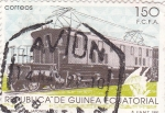 Sellos de Africa - Guinea Ecuatorial -  LOCOMOTORA JAPONESA 1932