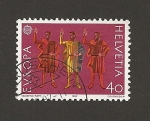 Stamps Switzerland -  Juramento de lealtad eterna