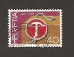Stamps Switzerland -  Emblema de la ballesta