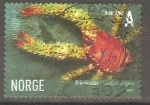 Stamps : Europe : Norway :  VIDA  MARINA.  KRINAKRABBE.