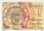 Stamps Spain -  Estatuto de Autonomía de castilla y León  (12)