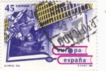 Stamps Spain -  EUROPA CEPT- Olympus-Esa (12)