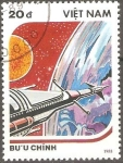 Stamps Vietnam -  PROYECTOS  DE  NAVES  ESPACIALES.  INTERPLANETARIO.